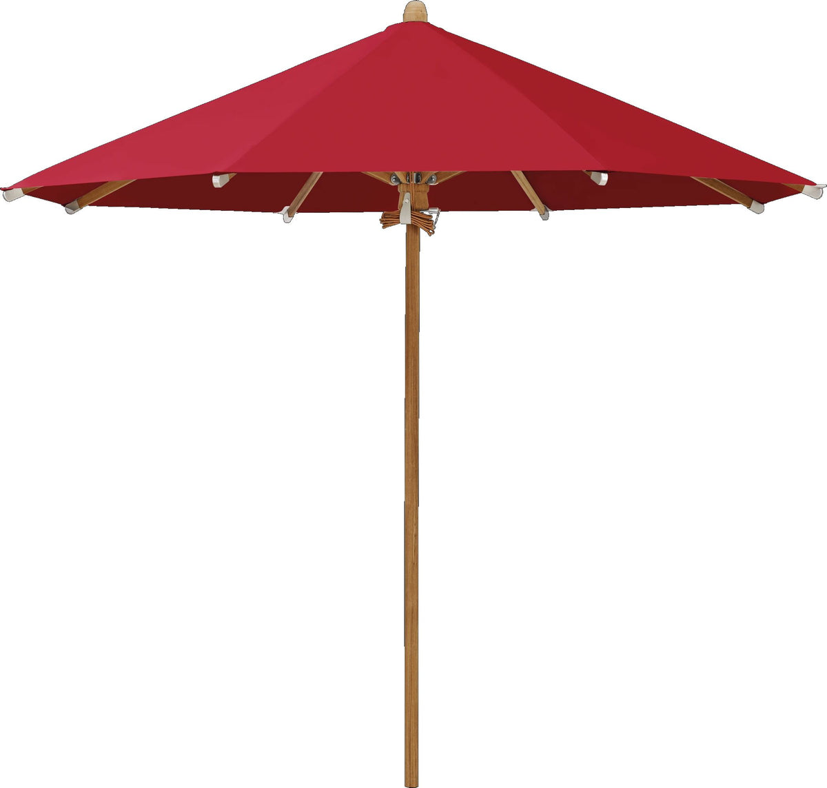 Glatz Parasol TEAKWOOD Ø300cm Qualité 5 · 646 Rubino