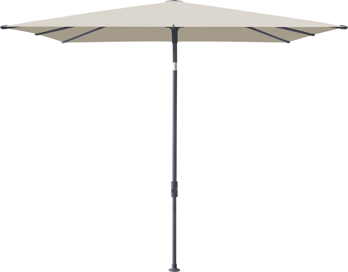 Glatz Parasol VITA® Piana 210x150cm 527 Urban chrome Anthracite