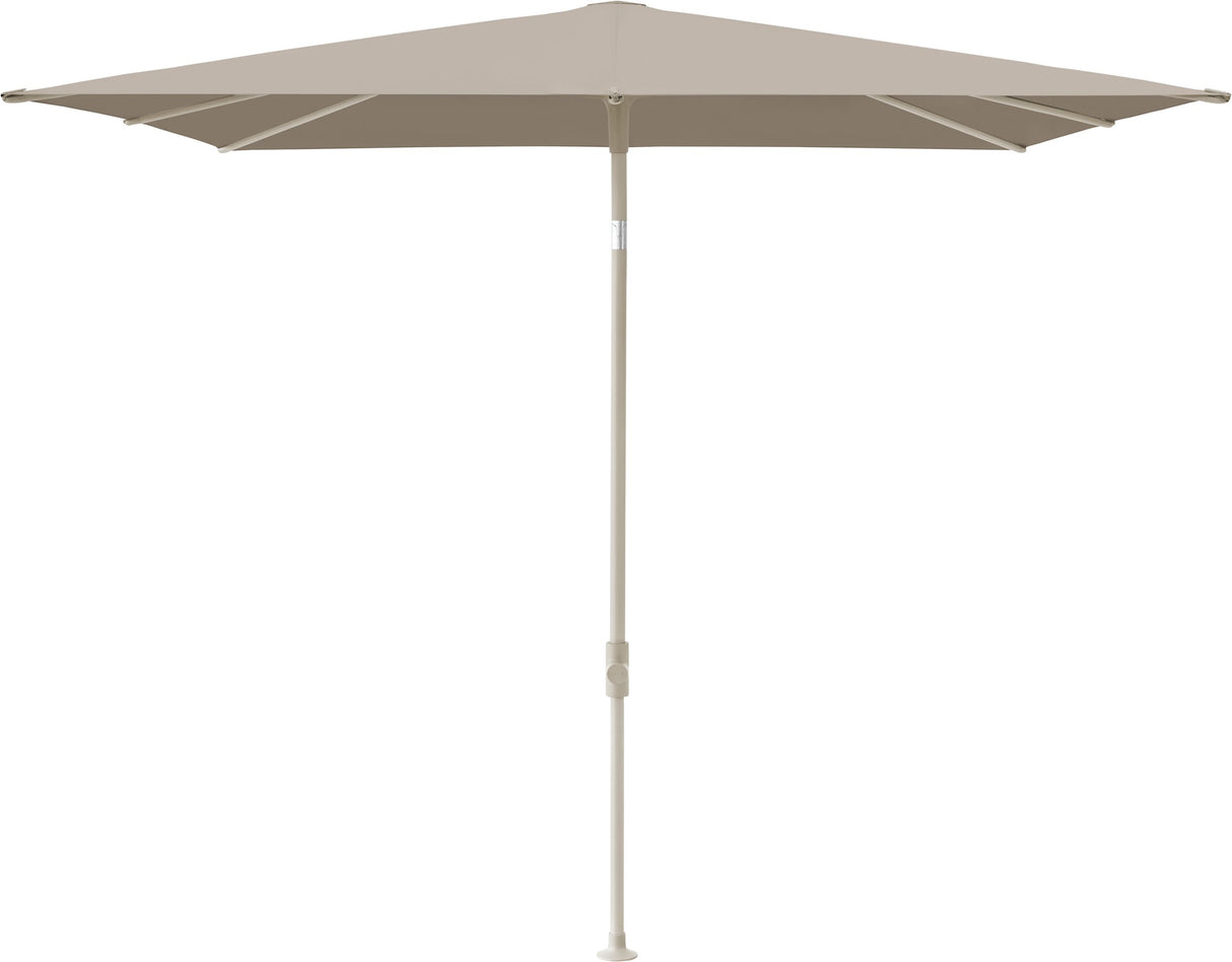 Glatz Parasol VITA® Piana 210x150cm 605 Clay Gris soie