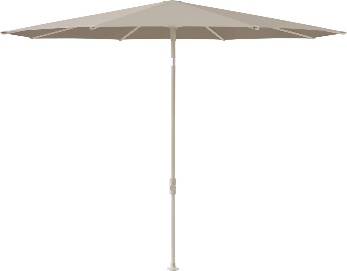 Glatz Parasol VITA® Piana Ø220cm 605 Clay Gris soie