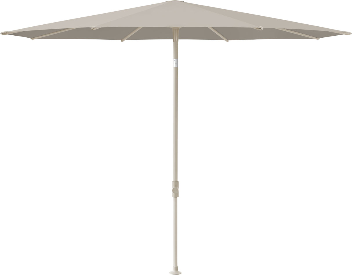 Glatz Parasol VITA® Piana Ø220cm 686 Urban clay Gris soie