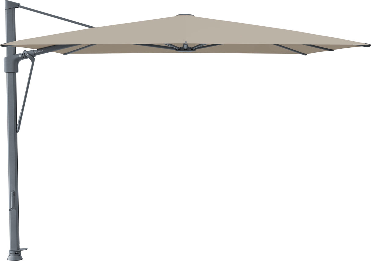 Glatz Parasol VITA® Sfera 300x300cm 605 Clay Alu laqué anthracite
