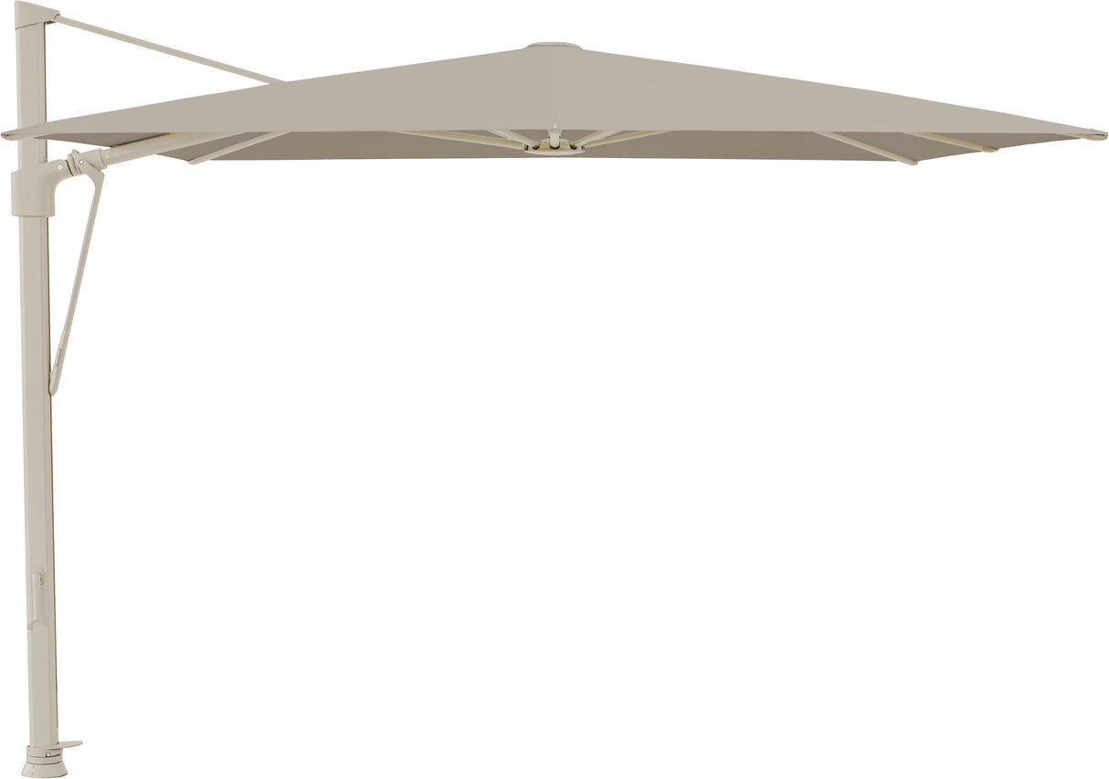 Glatz Parasol VITA® Sfera 300x300cm 605 Clay Alu laqué gris soie