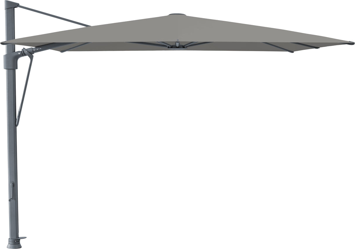 Glatz Parasol VITA® Sfera 300x300cm 684 Urban shadow Alu laqué anthracite