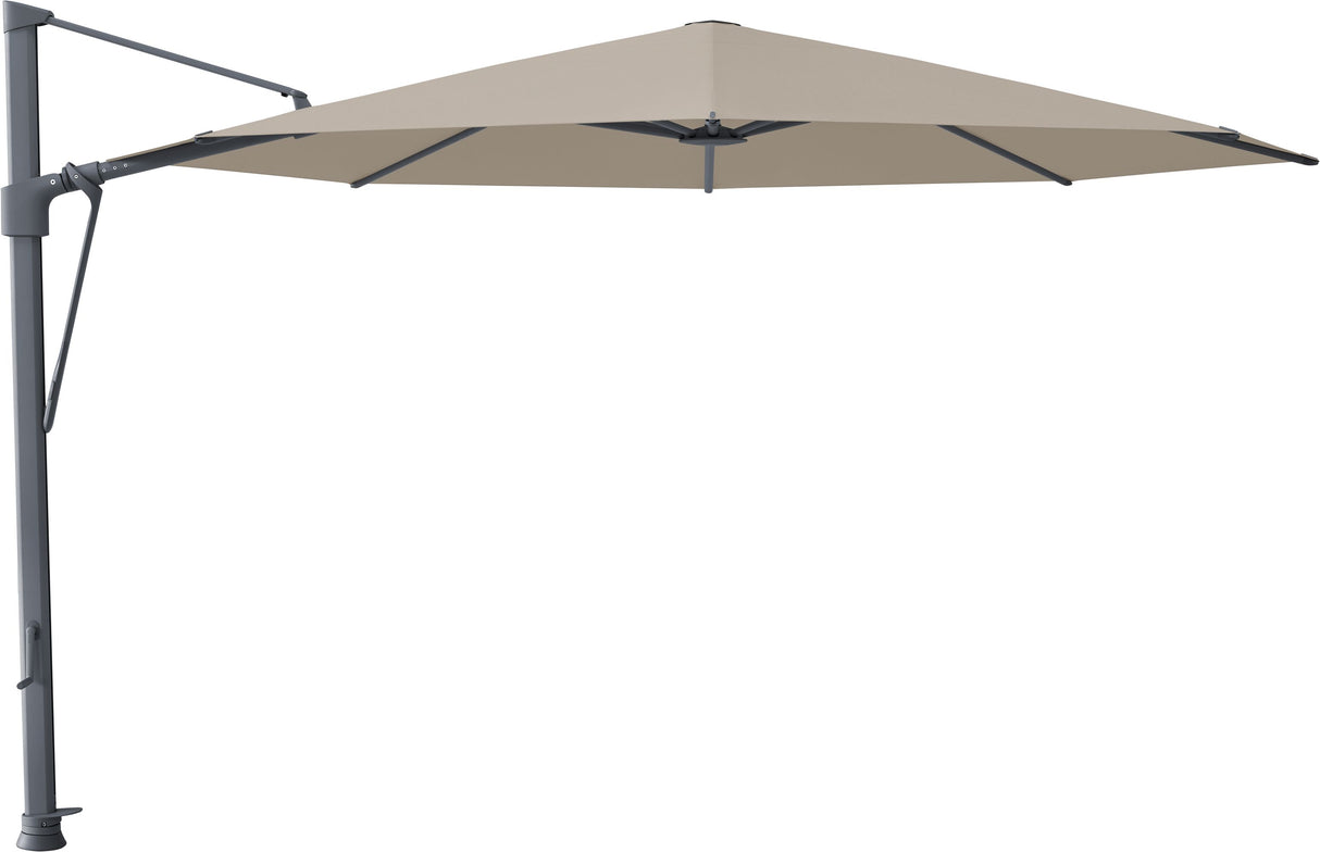 Glatz Parasol VITA® Sfera Ø375cm 605 Clay Alu laqué anthracite