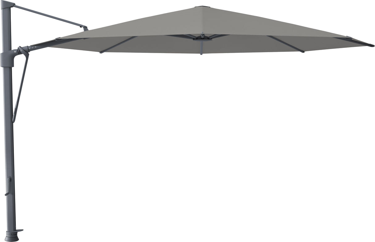 Glatz Parasol VITA® Sfera Ø375cm 684 Urban shadow Alu laqué anthracite