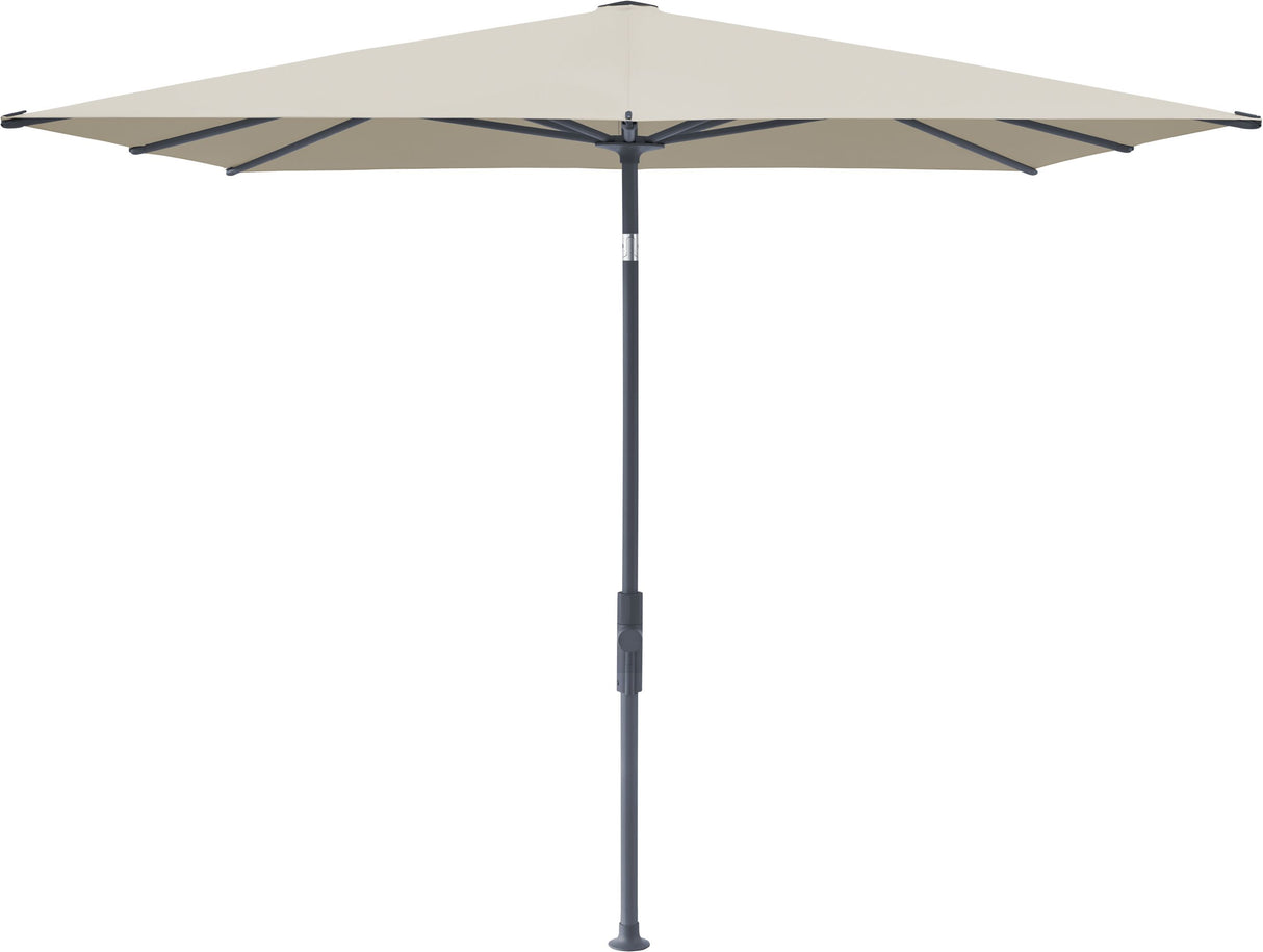Glatz Parasol VITA® Torna 210x150cm 527 Urban chrome Anthracite