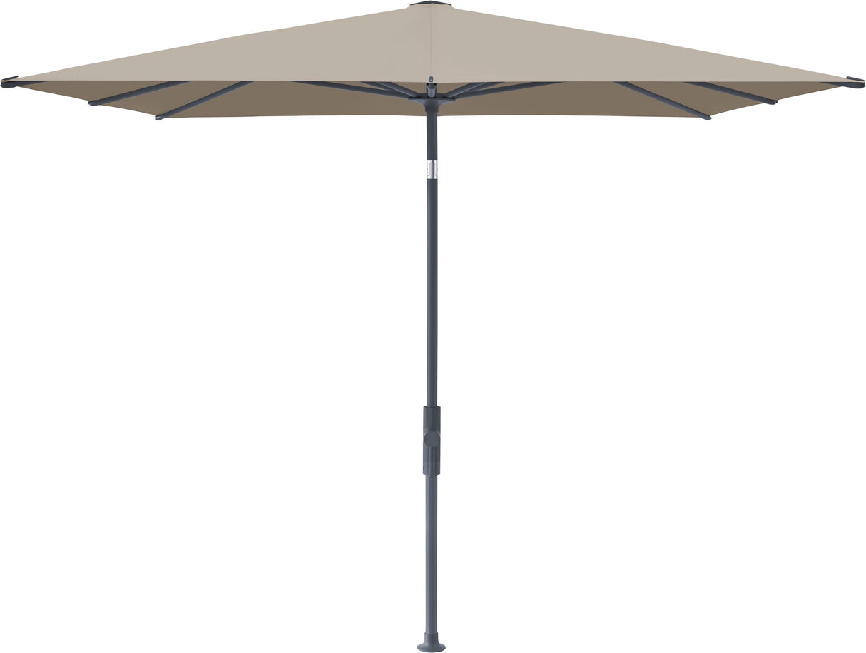 Glatz Parasol VITA® Torna 210x150cm 605 Clay Anthracite