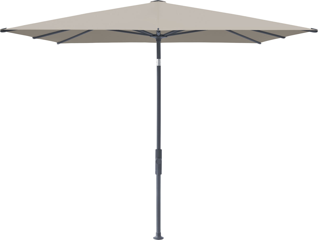 Glatz Parasol VITA® Torna 210x150cm 686 Urban clay Anthracite
