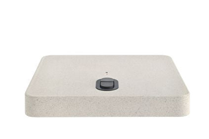 Glatz Socle à roulettes Z Béton clair 90kg
