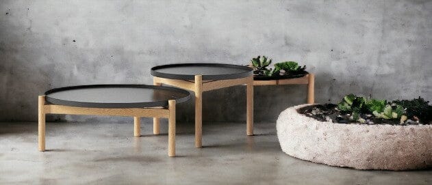 Gloster Sepal Side Table - Table basse ronde Ø60cm h:41cm