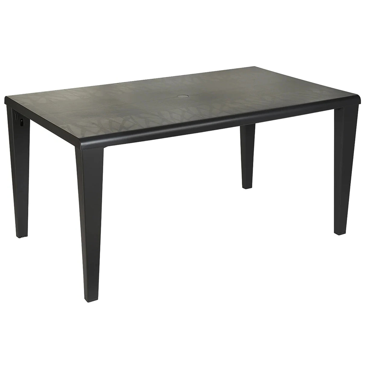 Grosfillex Alpha Table repas 150x90cm Anthracite