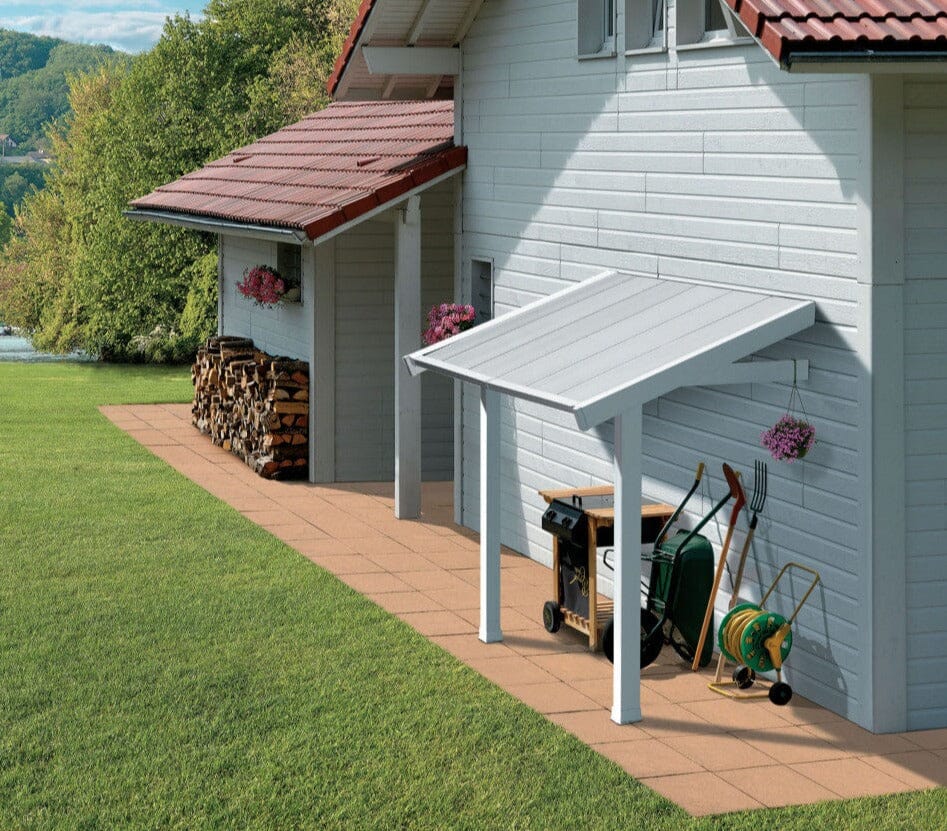 Grosfillex Auvent pour Abri de jardin 7.5m2 / 11m2