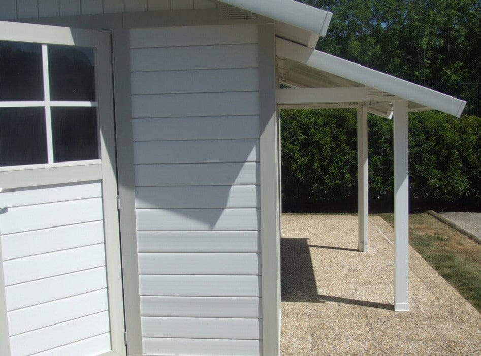 Grosfillex Auvent pour Abri de jardin 7.5m2 / 11m2