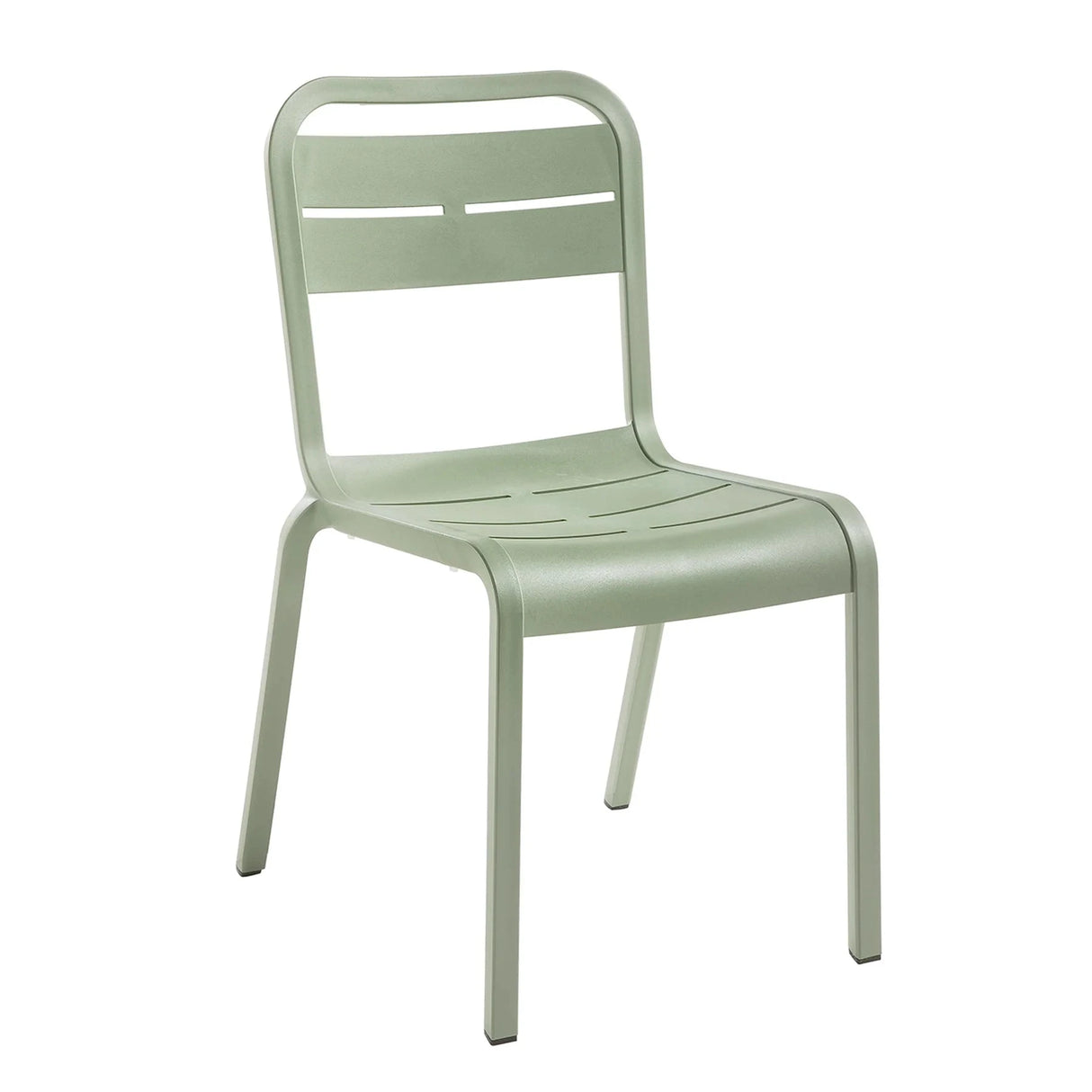 Grosfillex Cannes Chaise repas empilable Vert Tender