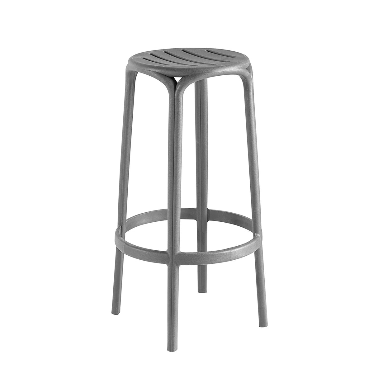 Grosfillex Cannes Tabouret de bar Anthracite