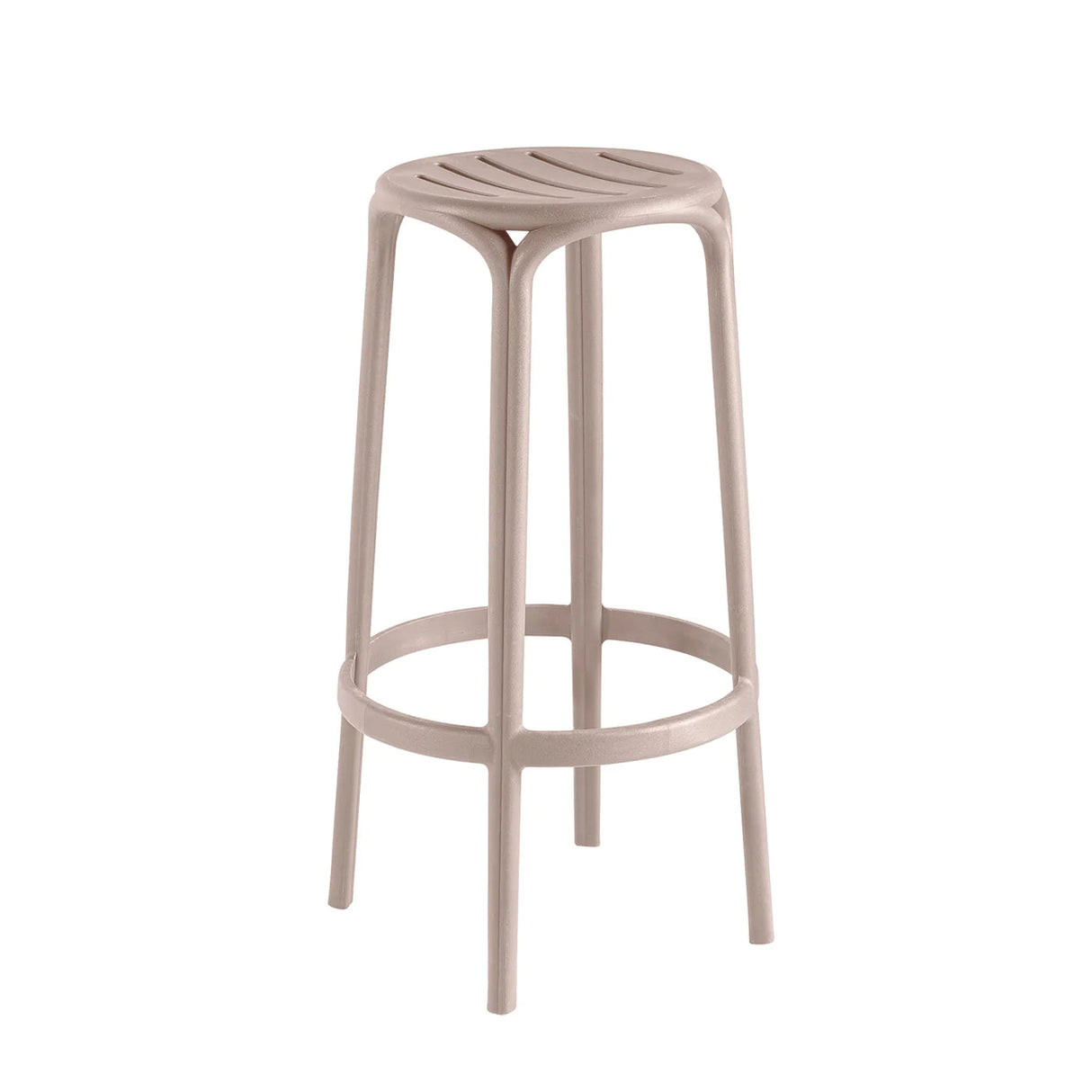 Grosfillex Cannes Tabouret de bar Havane