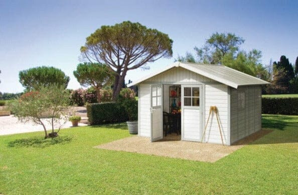 Grosfillex Déco Abri de jardin 11m2 (3.55x3.15m)