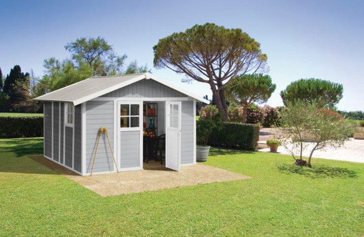 Grosfillex Déco Abri de jardin 11m2 (3.55x3.15m)
