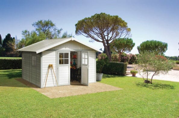 Grosfillex Déco Abri de jardin 11m2 (3.55x3.15m)