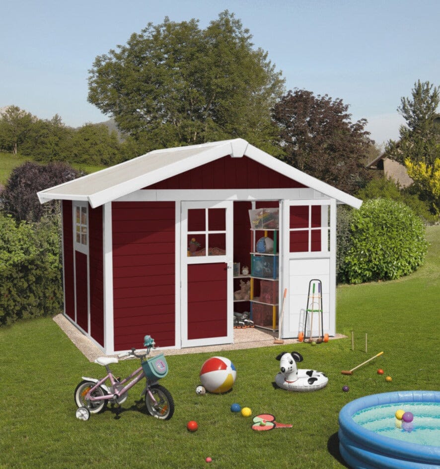 Grosfillex Déco Abri de jardin 7.5m2 (3.15x2.39m)