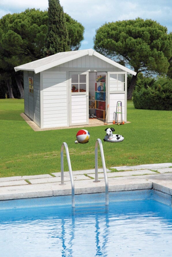 Grosfillex Déco Abri de jardin 7.5m2 (3.15x2.39m)