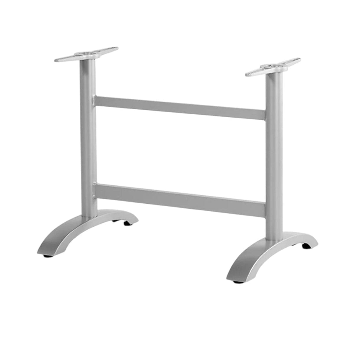 Grosfillex Ecofix Pied Bistro Double central fixe Aluminium