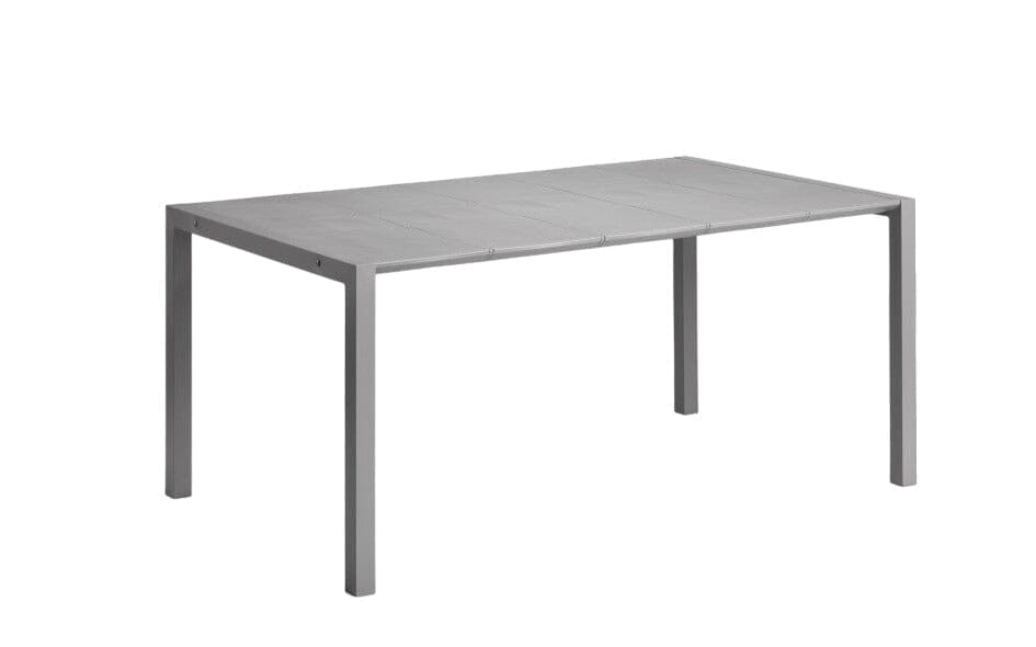 Grosfillex Eden Table repas 165x97cm Gris Platinium