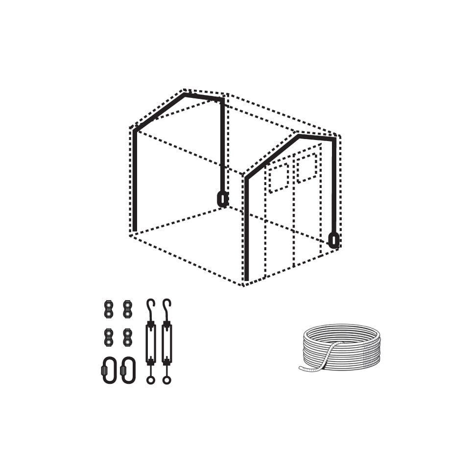Grosfillex Kit d'ancrage de rechange