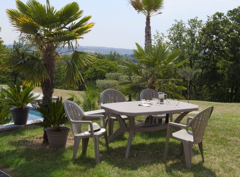 Grosfillex Miami Club Fauteuil repas empilable