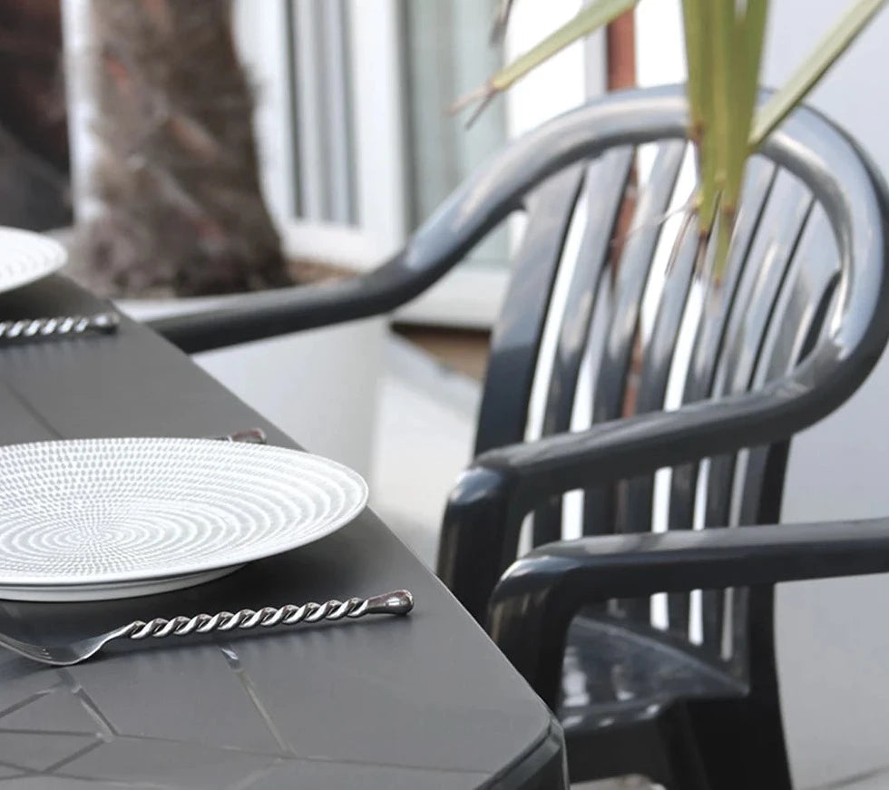 Grosfillex Miami Fauteuil bas dossier empilable