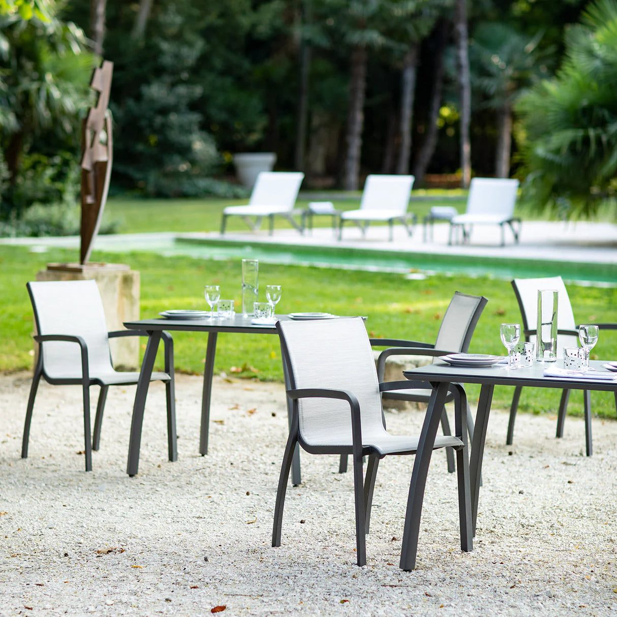 Grosfillex Sunset Fauteuil repas