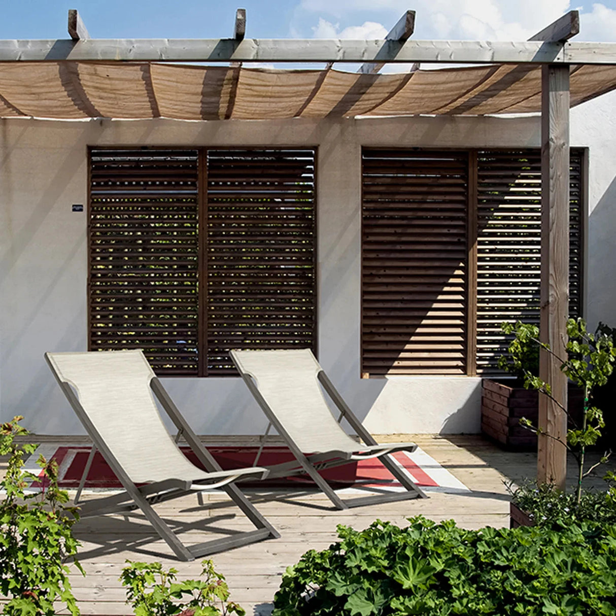 Grosfillex Sunset Transat pliable