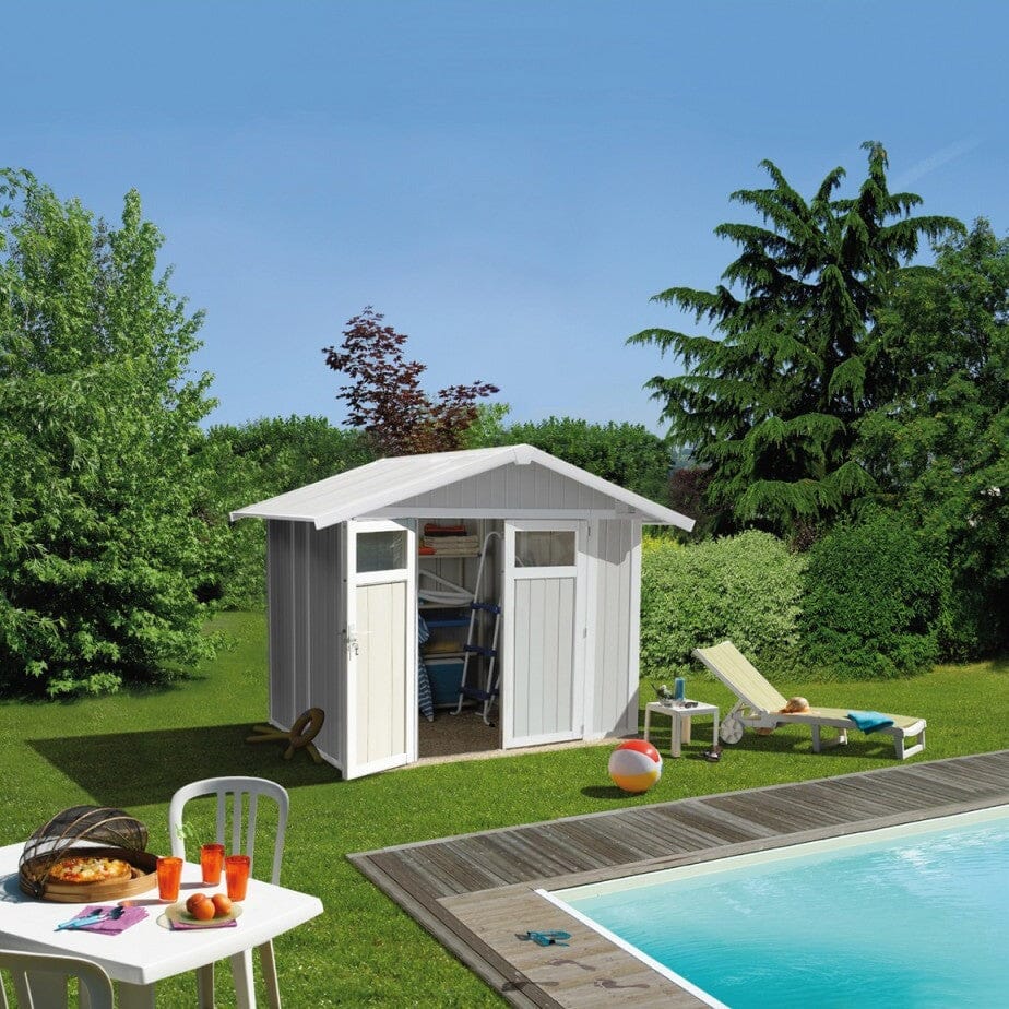 Grosfillex Utility Abri de jardin 4.9m2 (2.42x2.02m)