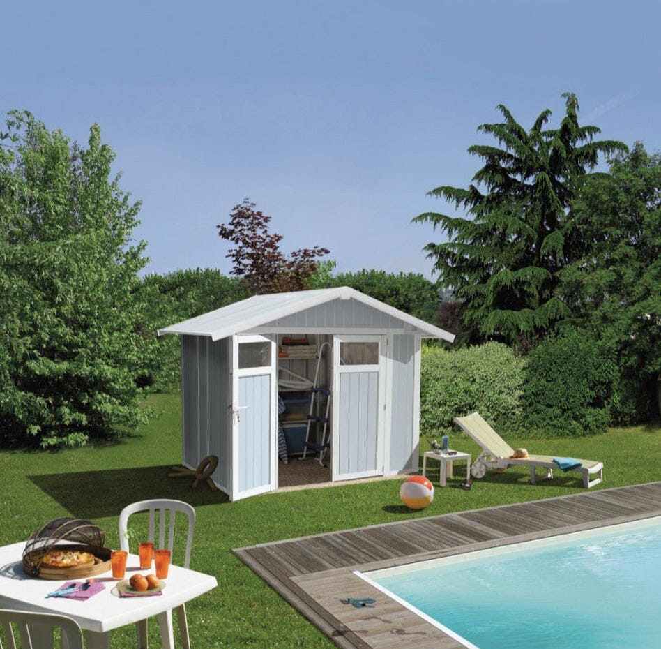 Grosfillex Utility Abri de jardin 4.9m2 (2.42x2.02m)