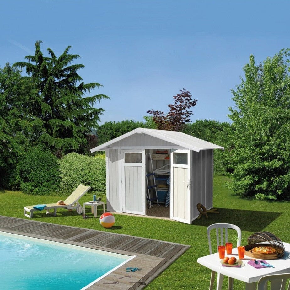 Grosfillex Utility Abri de jardin 4.9m2 (2.42x2.02m)