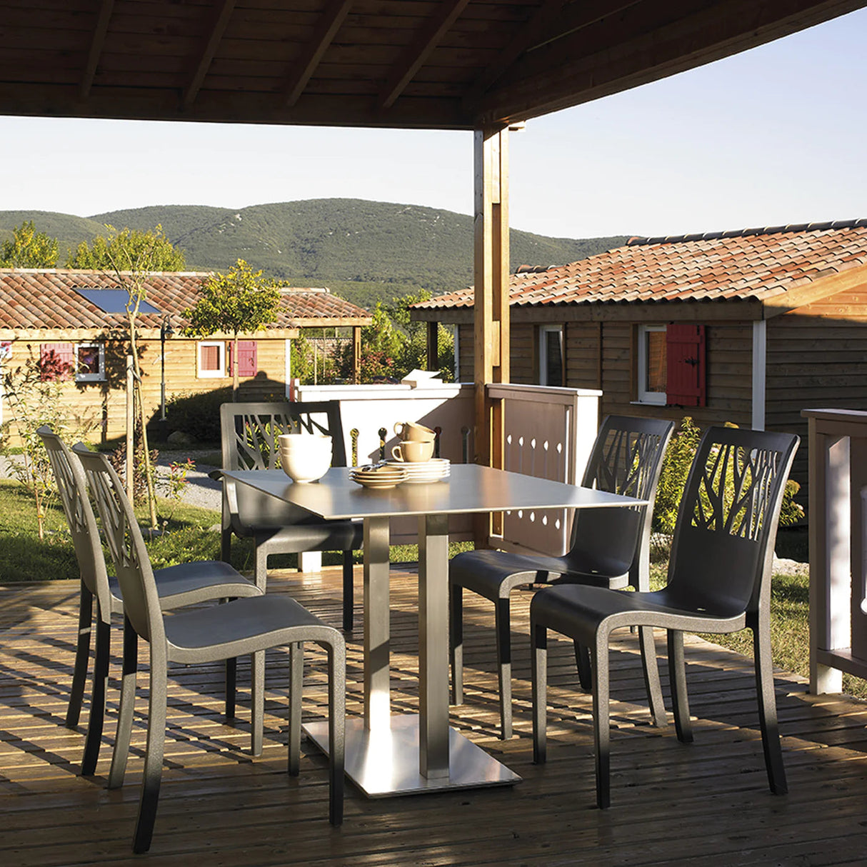 Grosfillex Végétal Chaise empilable