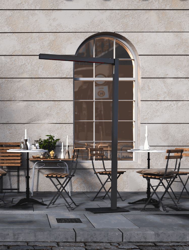 Heatsail Twig Chauffage à infrarouge d'extérieur pliable INFOS MANQUANTES, à maj