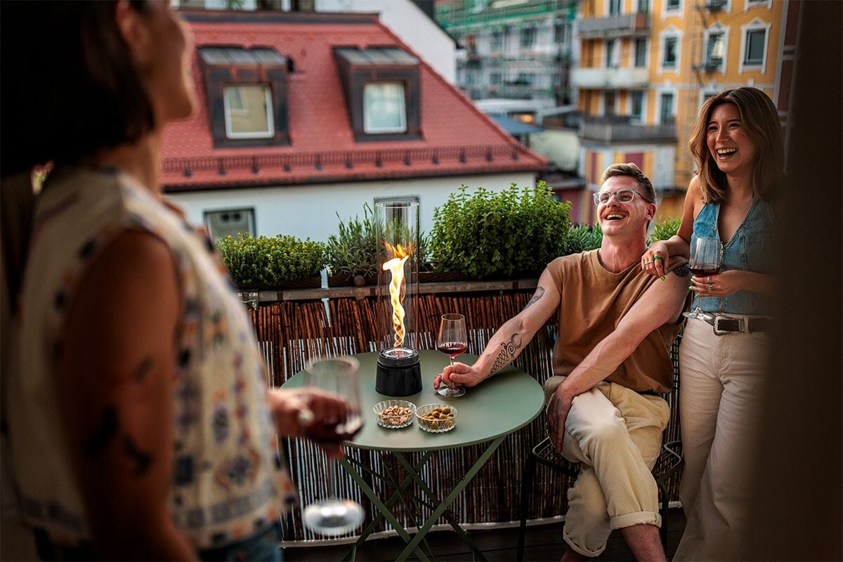 Höfats Spin Air 1200 Feu de Table H:54cm