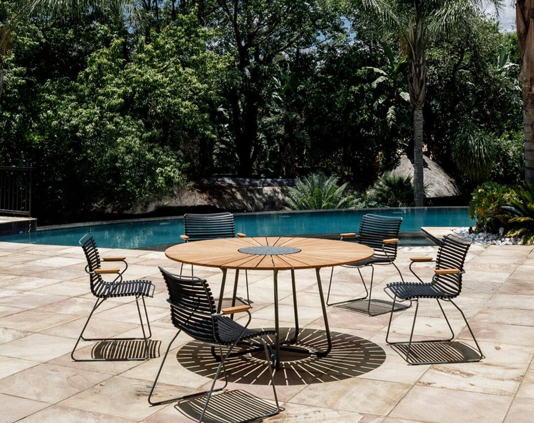 Houe Click Dining chair bamboo armrests