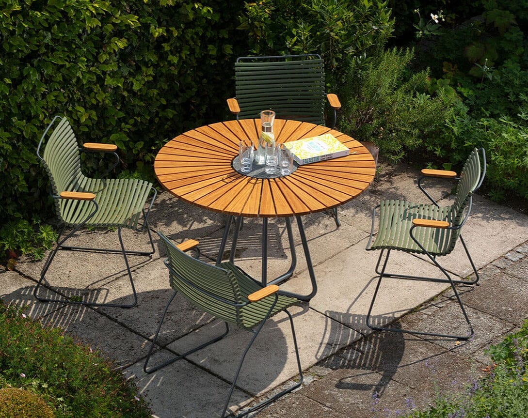 Houe Click Dining chair bamboo armrests