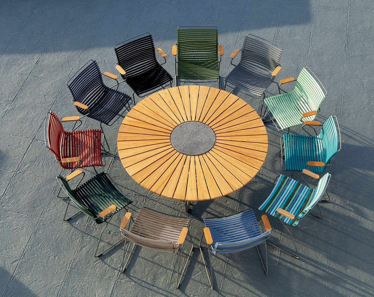 Houe Click Dining chair bamboo armrests