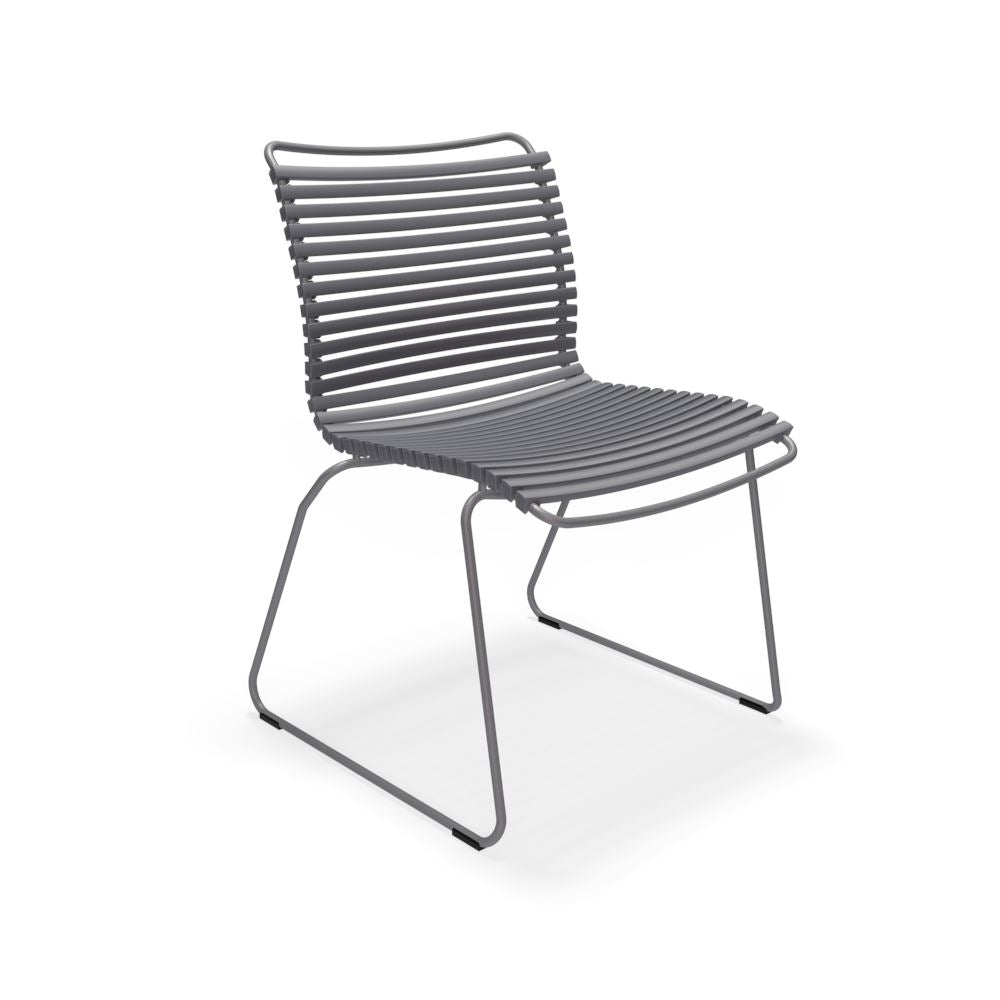 Houe Click Dining chair without armrest Dark grey