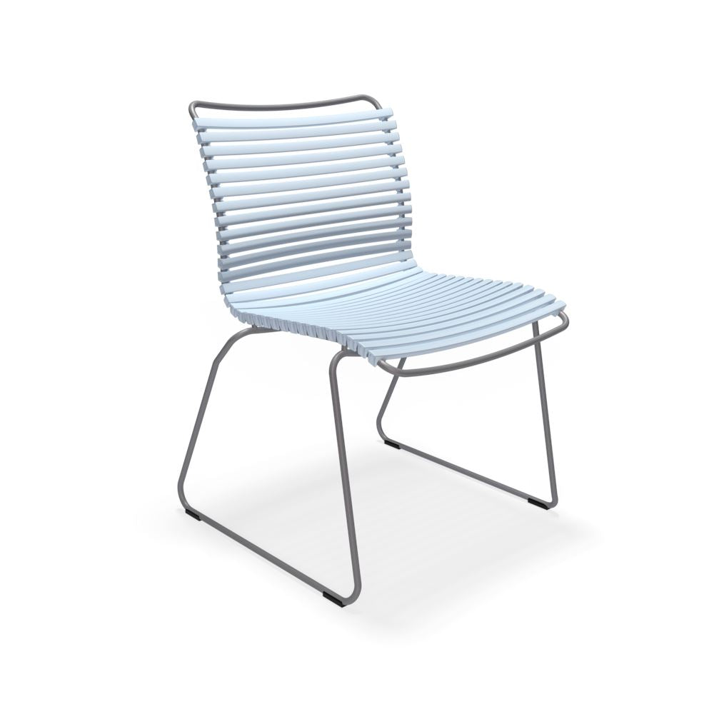 Houe Click Dining chair without armrest Dusty light blue