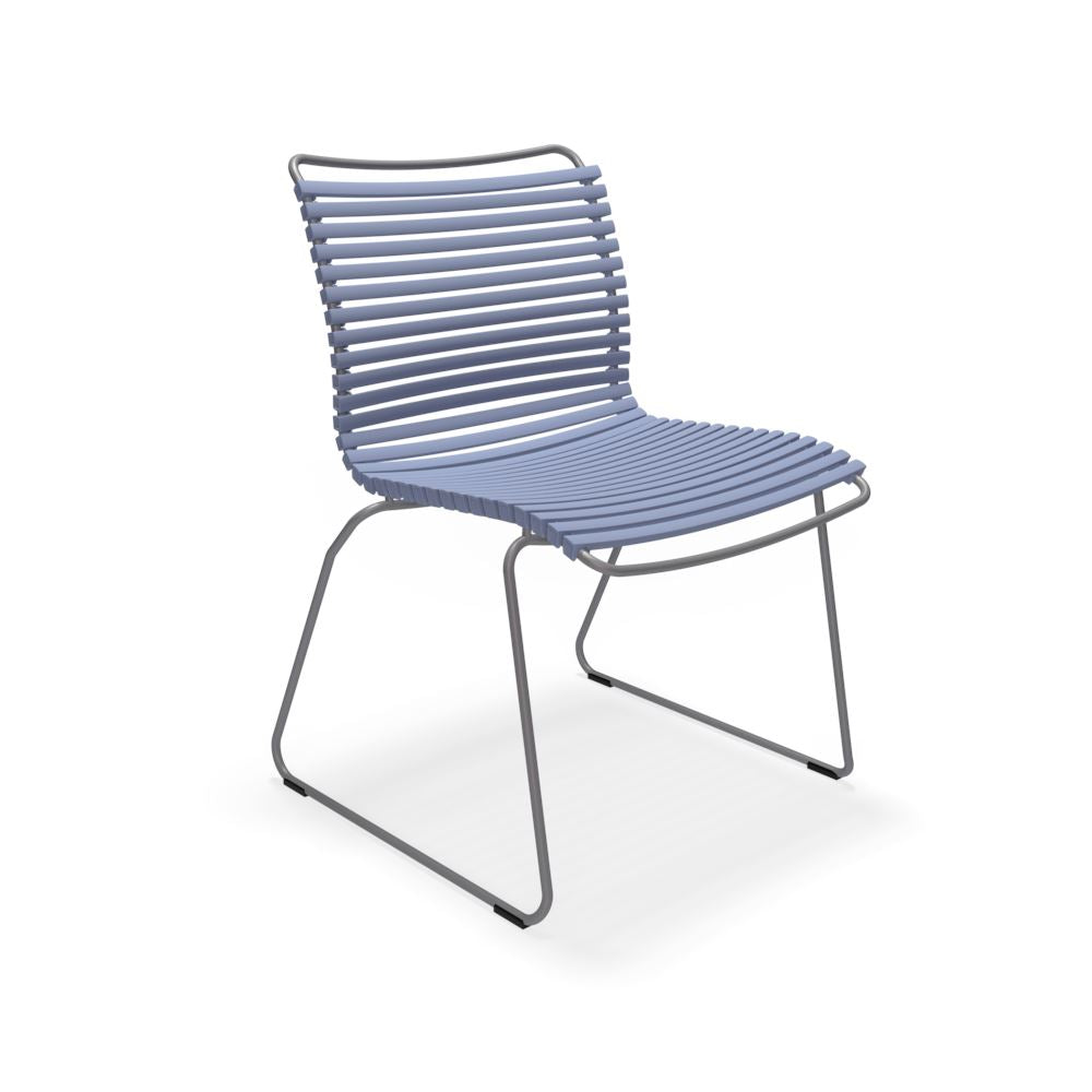 Houe Click Dining chair without armrest Pigeon blue