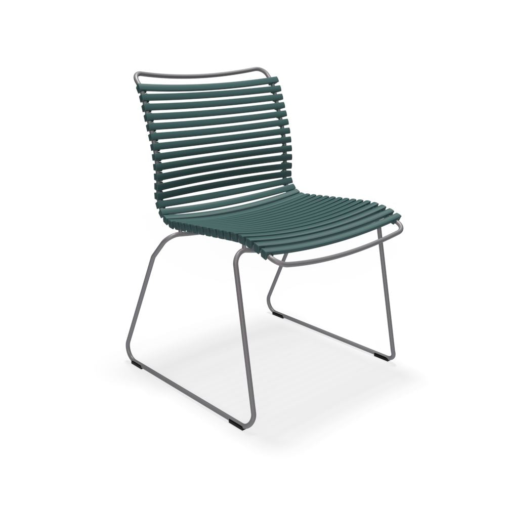 Houe Click Dining chair without armrest Pine green