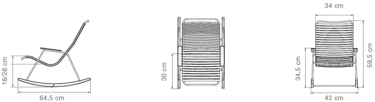 Houe Click Kids Rocking chair