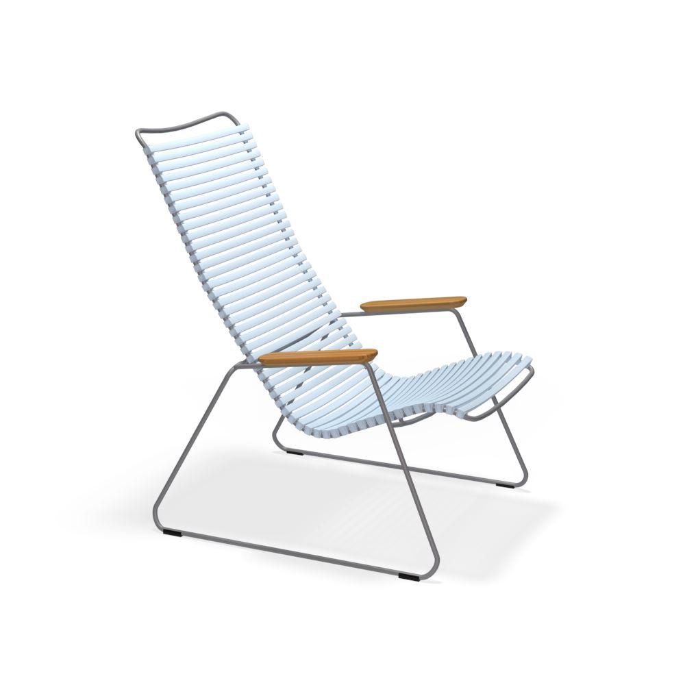 Houe Click Lounge chair Dusty light blue