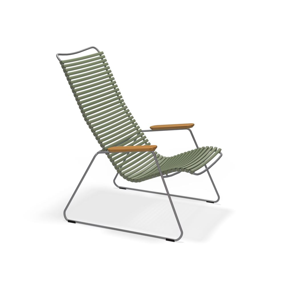Houe Click Lounge chair Olive green
