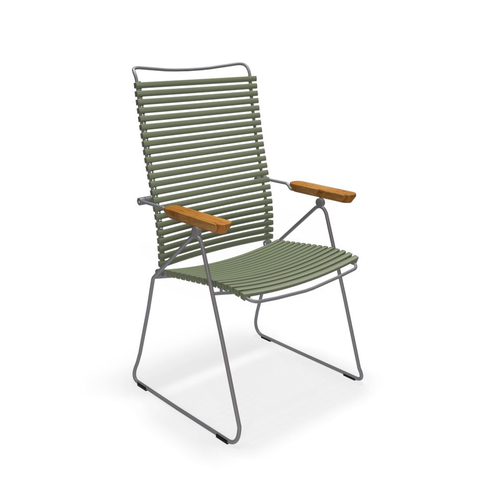 Houe Click Position chair Olive green